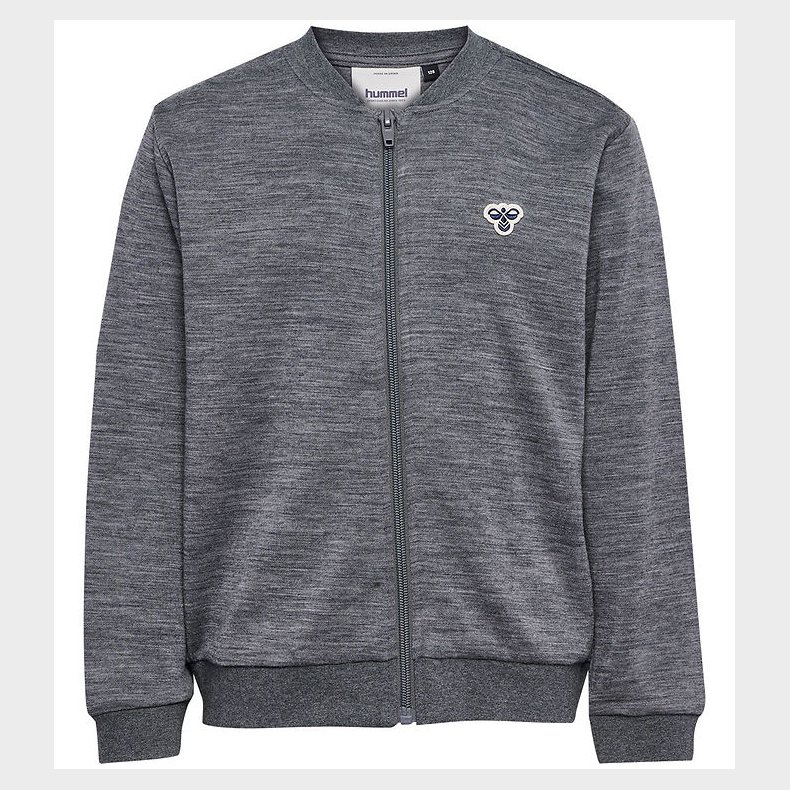 Hummel Cardigan - HmlJr - Uld - Dark Grey Melange