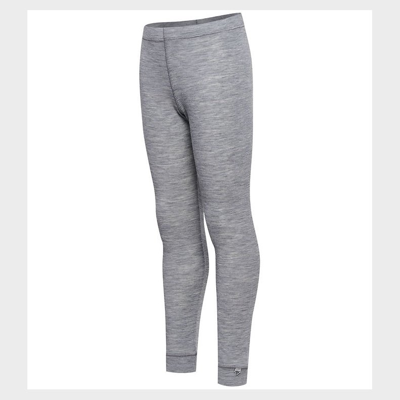 Hummel Leggings - HmlJr - Uld - Rib - Grey Melange
