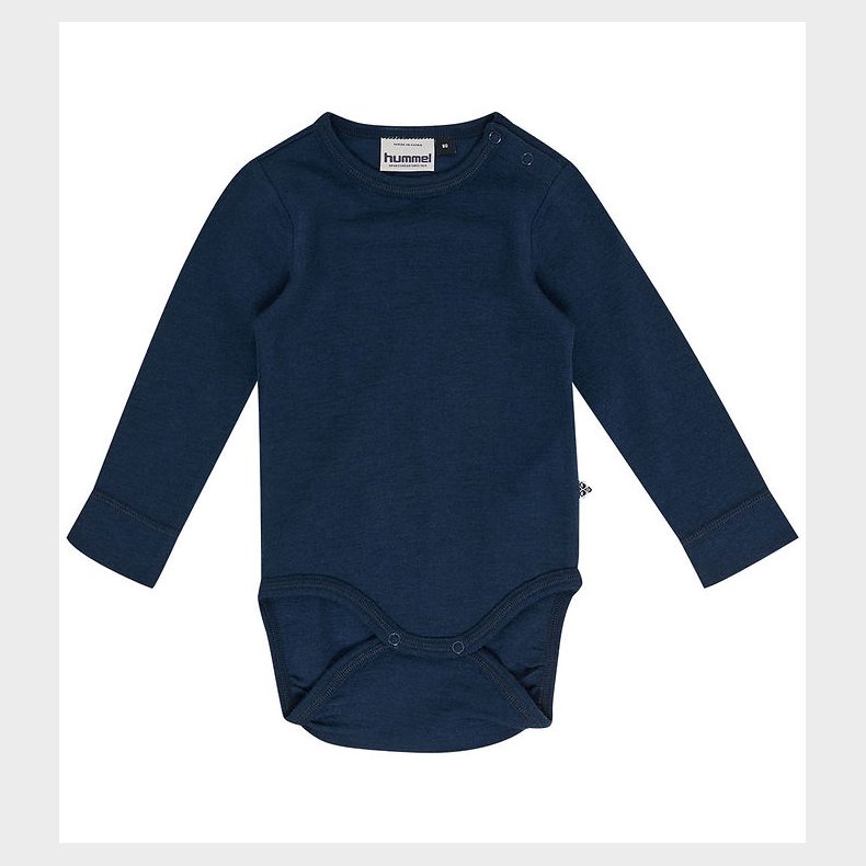 Hummel Body l/ - HmlMini - Uld - Dress Blues
