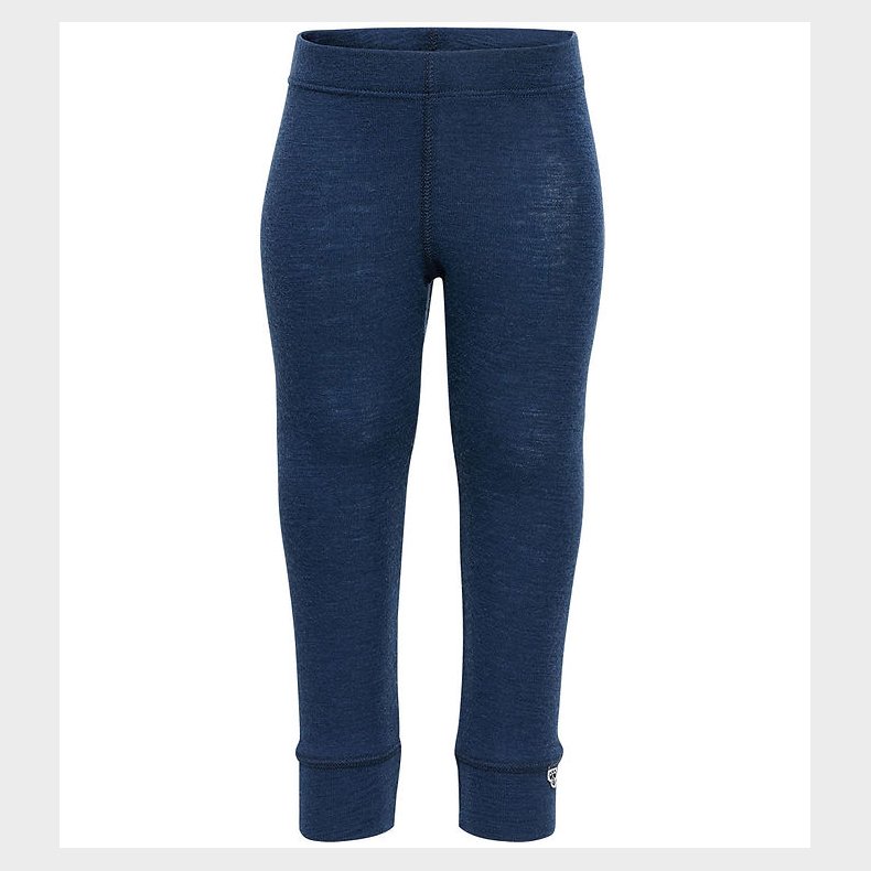 Hummel Leggings - HmlMini - Uld - Rib - Dress Blues