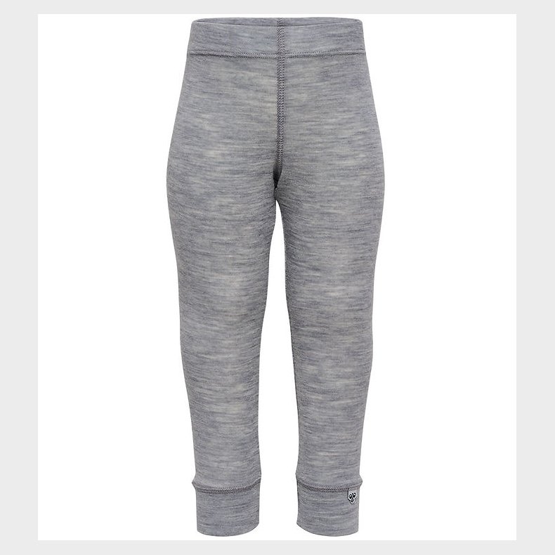 Hummel Leggings - HmlMini - Rib - Grey Melange