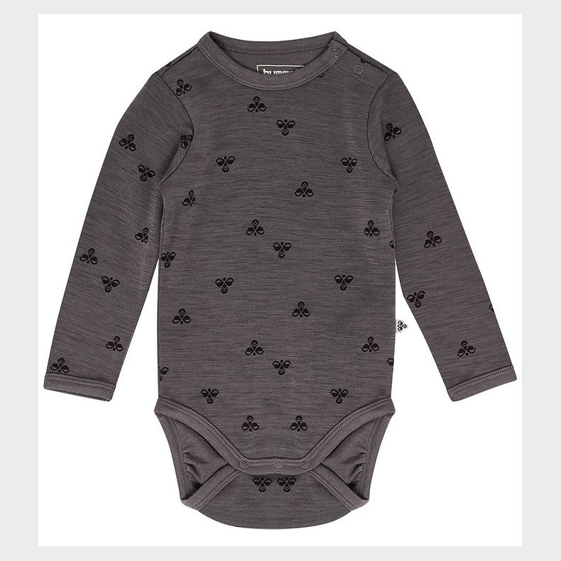 Hummel Body l/ - HmlMini - Uld - Charcoal Grey