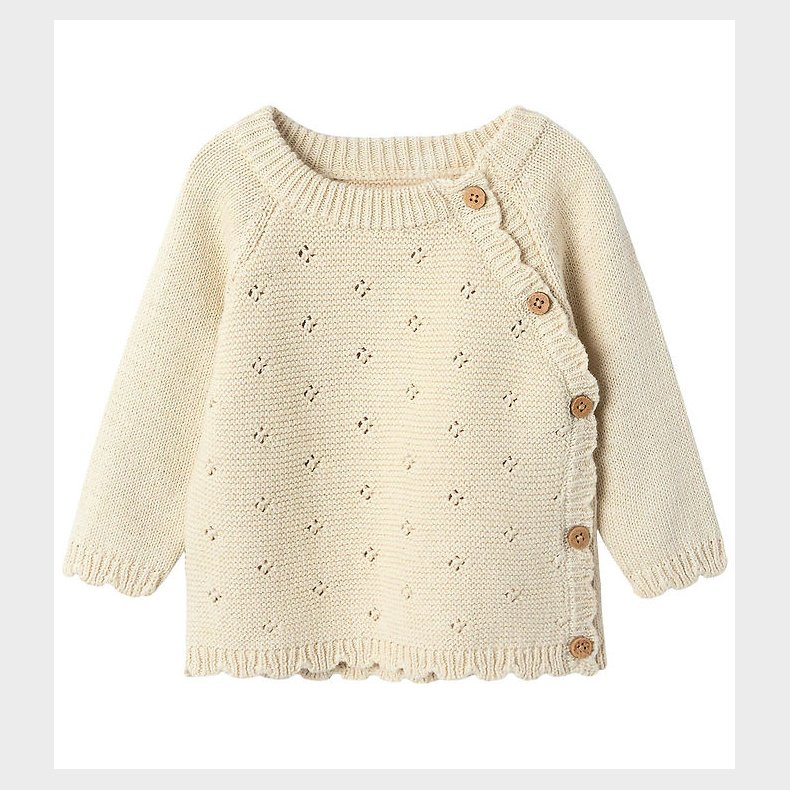 Lil Atelier Bluse - Strik - NbfLaguna - Turtledove