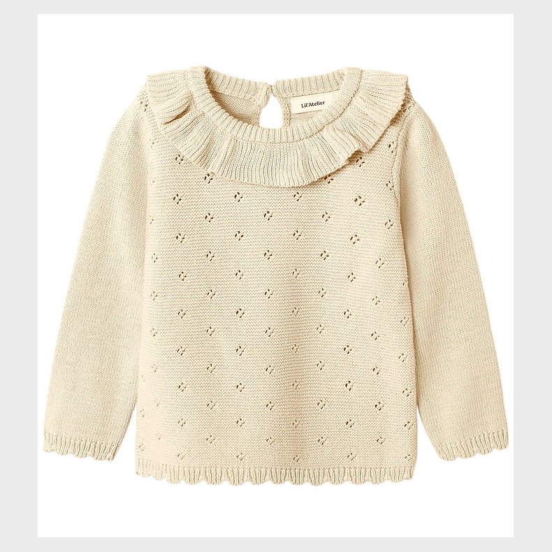 Lil Atelier Bluse - Strik - NmfLaguna - Noos - Turtledove