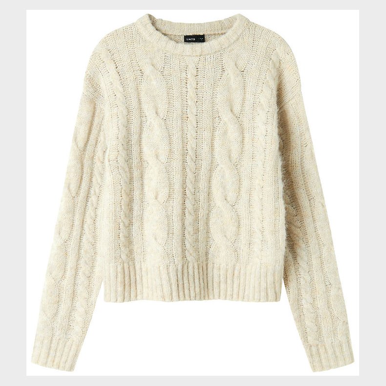 LMTD Bluse - Strik - NlfNaible - Oatmeal