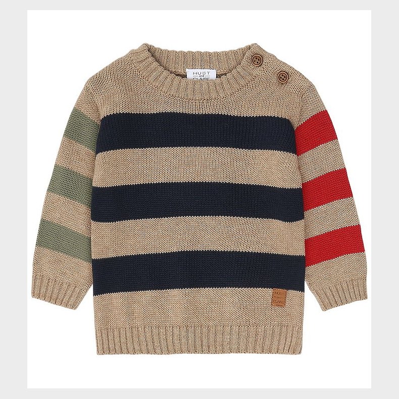 Hust and Claire Bluse - Strik - Pilou - Biscuit