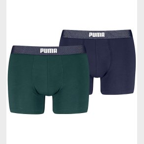 Puma Boxershorts - 2-pak - Grn/Navy