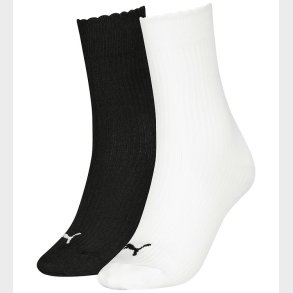 Puma Strmper - 2-pak - Hvid/Sort