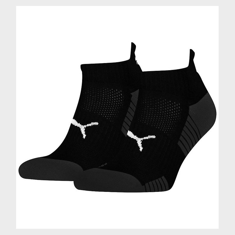 Puma Ankelstrmper - Sport - 2-pak - Sort