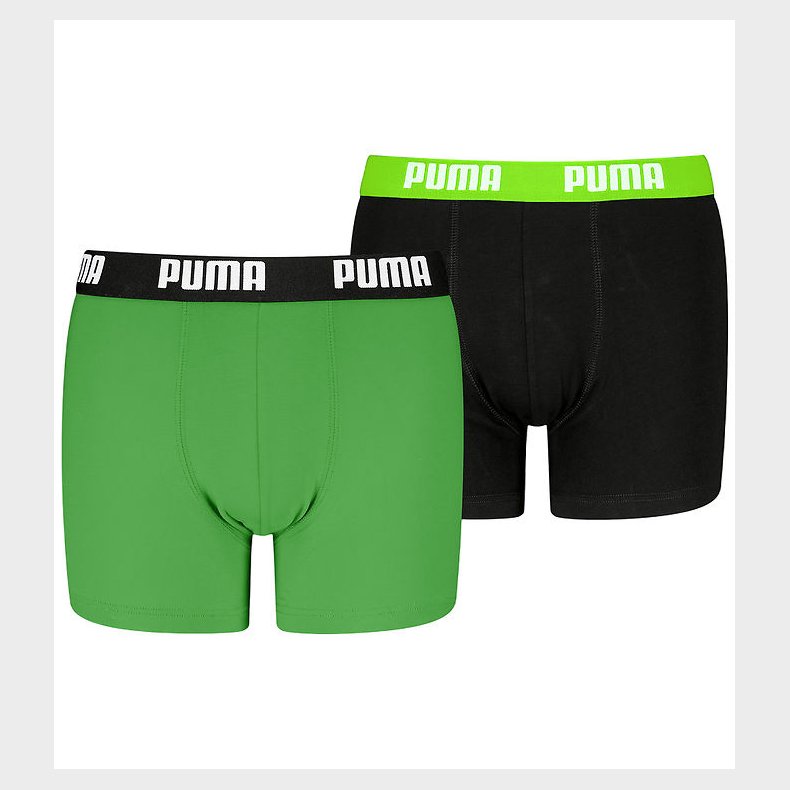 Puma Boxershorts - Everyday - 2-pak - Gr�n/Sort