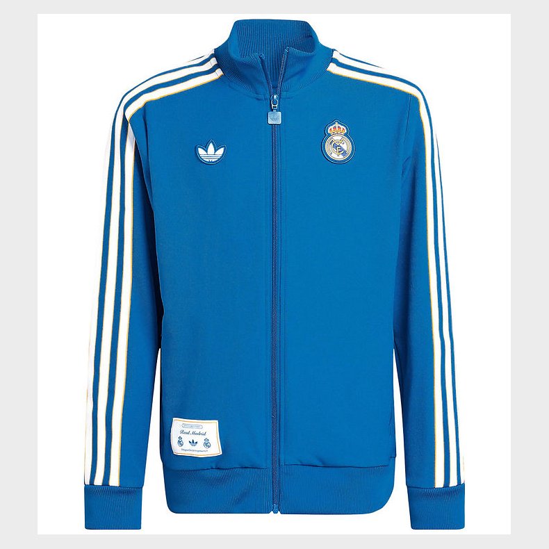 adidas Originals Cardigan - Real Madrid - Blue Bird/Hvid