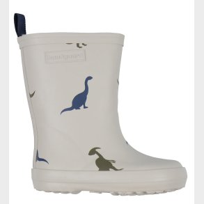 Bundgaard Gummistvler m. For - Wide Fit - Aspen - Ivory Dino