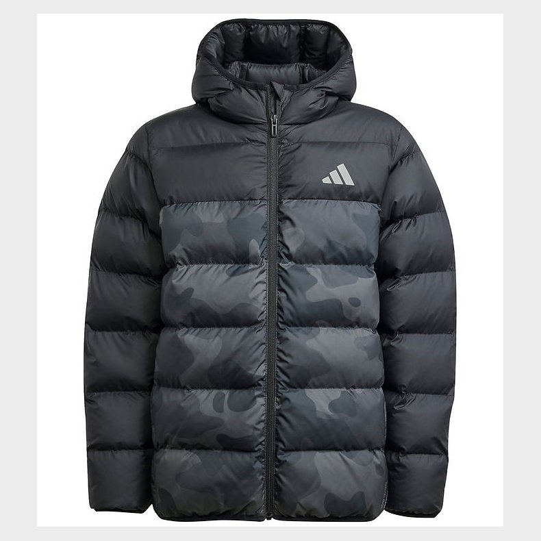 adidas Performance Dynejakke - J SD AOP - Sort