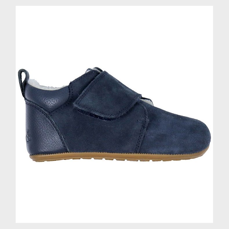 Bundgaard Hjemmesko - Wide Fit - Teddy Navy - Blue