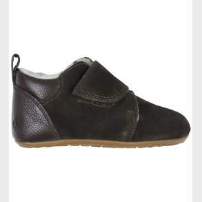 Bundgaard Hjemmesko - Wide fit - Teddy - Dark Brown