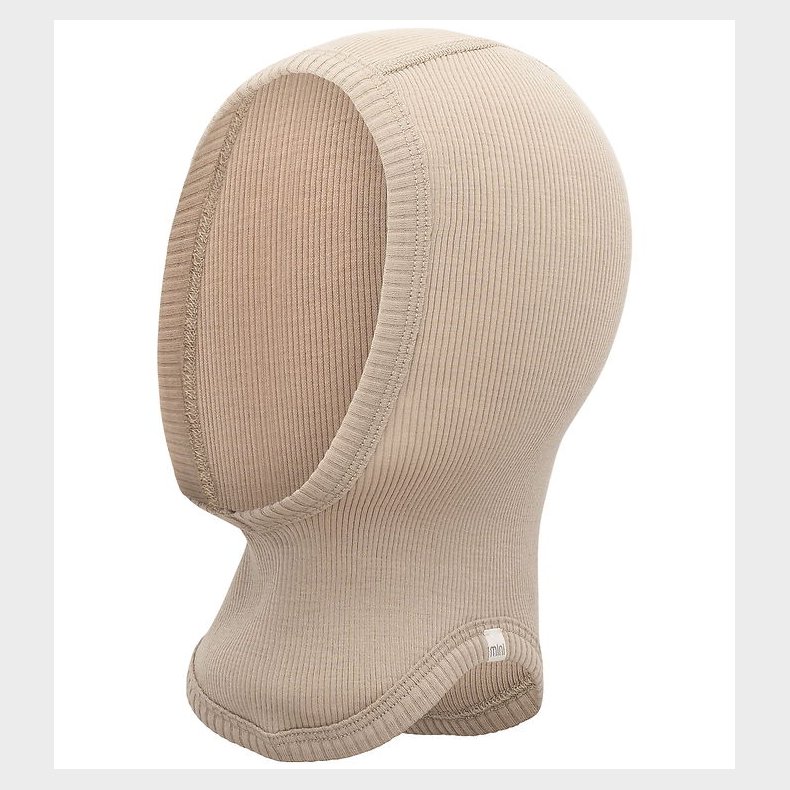 Minimalisma Elefanthue - 1-lags - Rib - Uld - Alephant - Beige