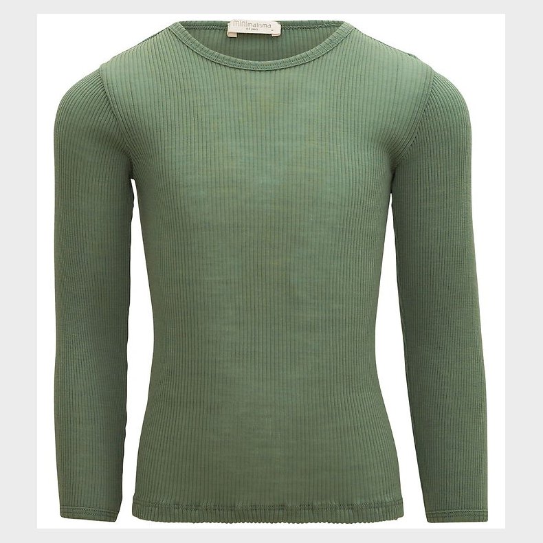 Minimalisma Bluse - Atlantic - Uld - Greenery