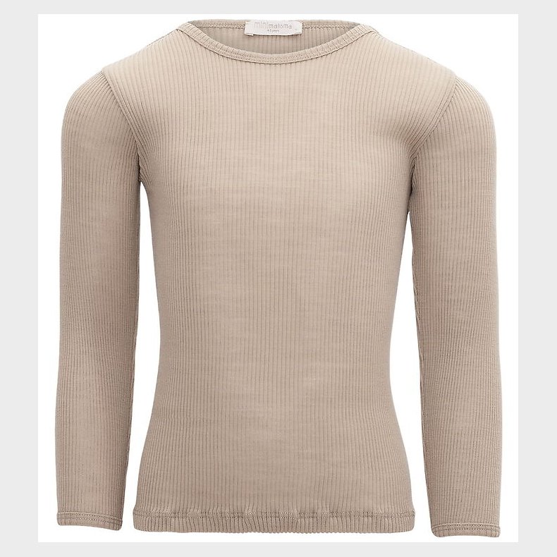 Minimalisma Bluse - Atlantic - Uld - Beige