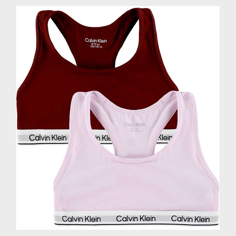 Calvin Klein Toppe - 2-pak - Lightlilac/Raspberrychocolate