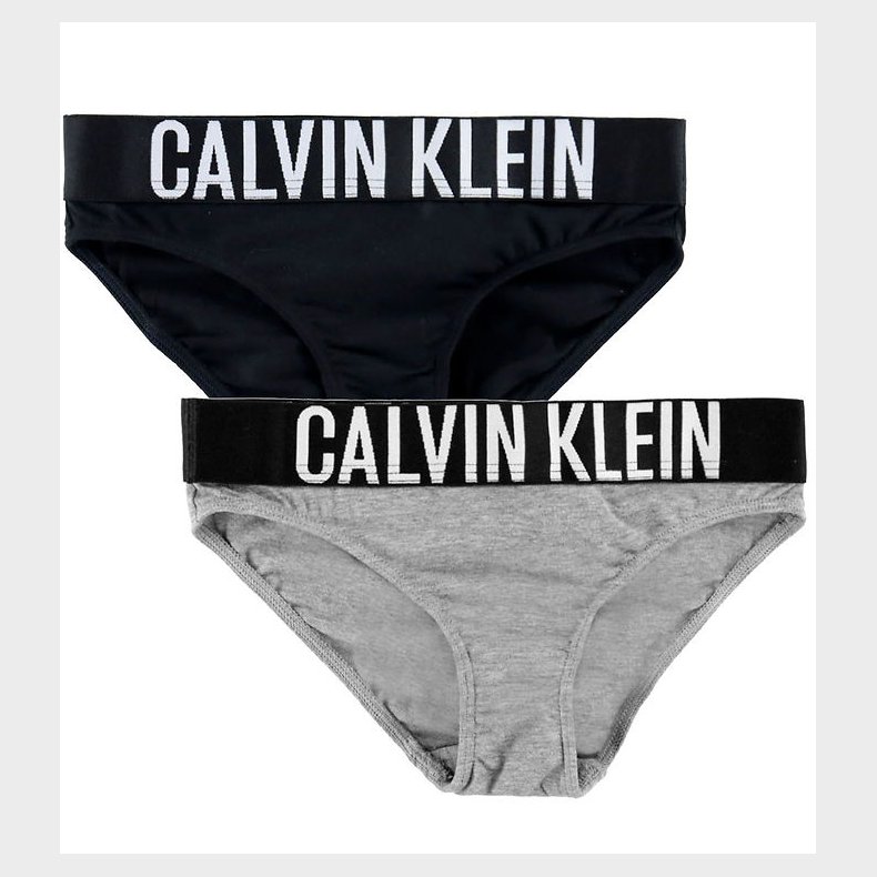 Calvin Klein Trusser - 2-pak - Pvhblack/Greyheather
