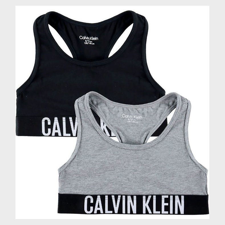 Calvin Klein Toppe - 2-pak - PVH Black/Grmeleret