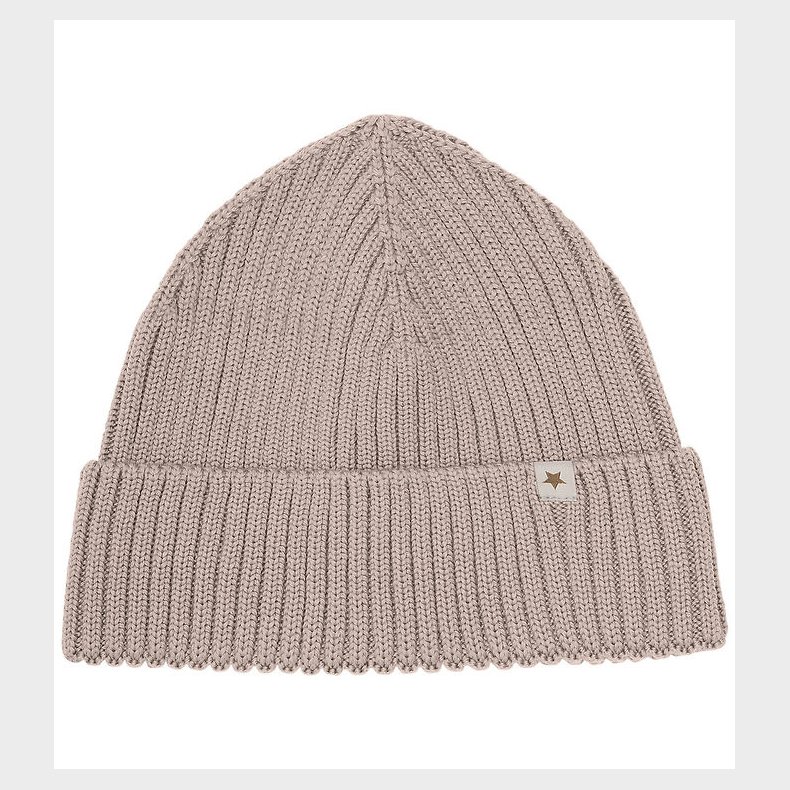 Huttelihut Hue - Uld - Strik - Camel Melange