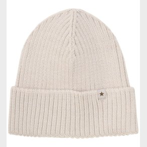 Huttelihut Hue - Uld - Strik - Sand Melange