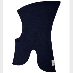 Huttelihut Elefanthue - 2-lags - Uld - Strik - Dark Navy