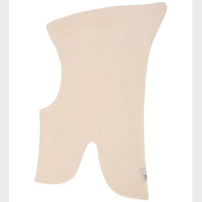 Huttelihut Elefanthue - 2-lags - Uld - Strik - Sand Melange