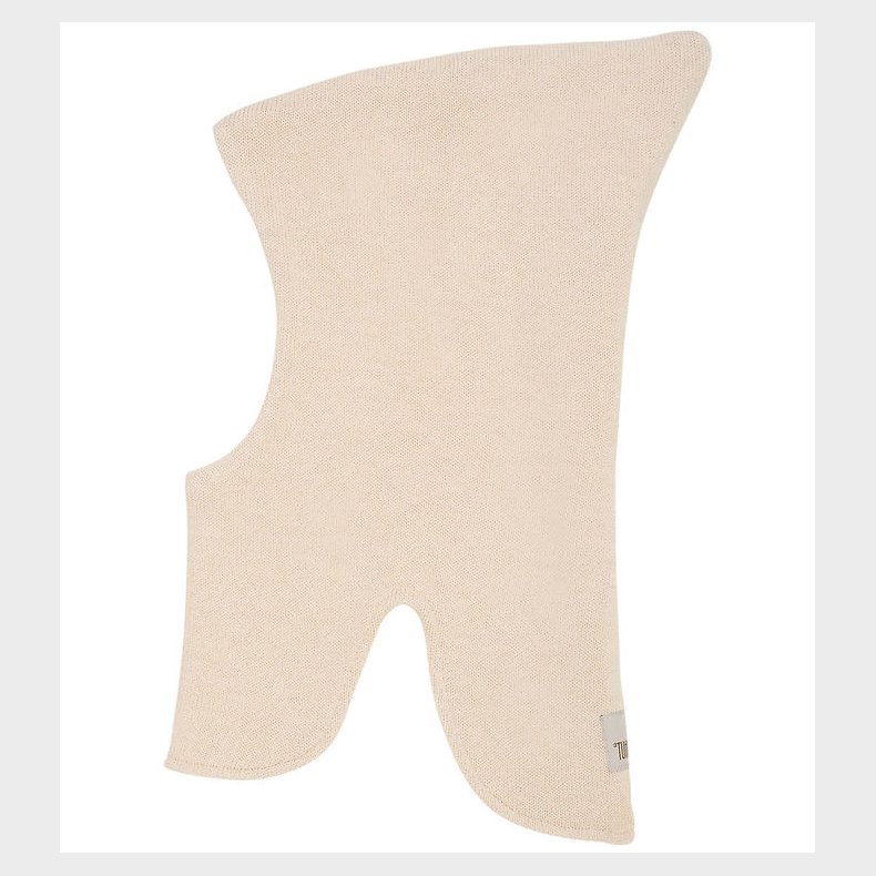 Huttelihut Elefanthue - 2-lags - Uld - Strik - Sand Melange