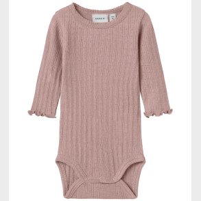 Name It Body l/ - Uld/Silke - Rib - NbfWossa - Antler