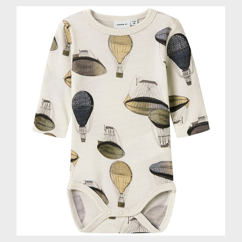 Name It Body l/ - Uld - NbmWillitus - Snow White/AIR BALLOON