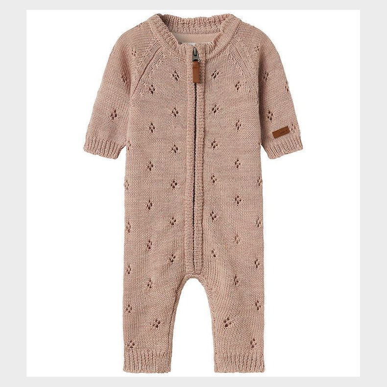 Name It Kredragt - Uld - Strik - Shadow Gray