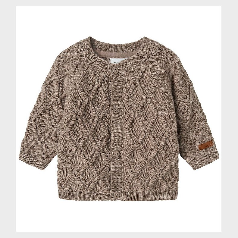 Name It Cardigan - Uld - Strik - NbnWruni - Satellite