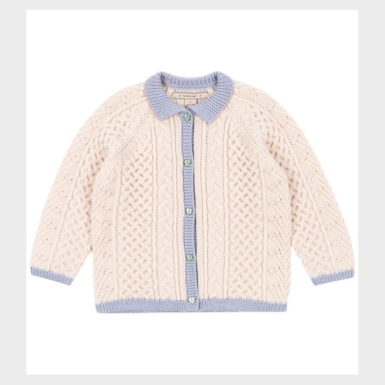 Konges Sljd Cardigan - Emma - Uld - Strik - Off White