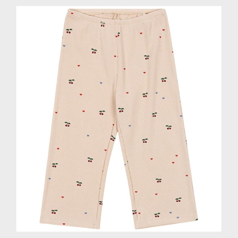 Konges Sljd Bukser - Rib - Ella - Cherry Coeur Blush