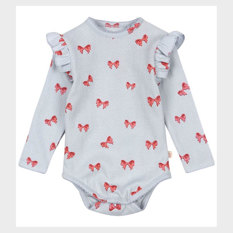 Konges Sljd Body l/ - Sui - Rosia Blue Bow m. Hulmnster