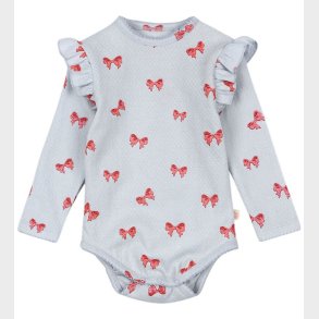 Konges Sljd Body l/ - Sui - Rosia Blue Bow m. Hulmnster