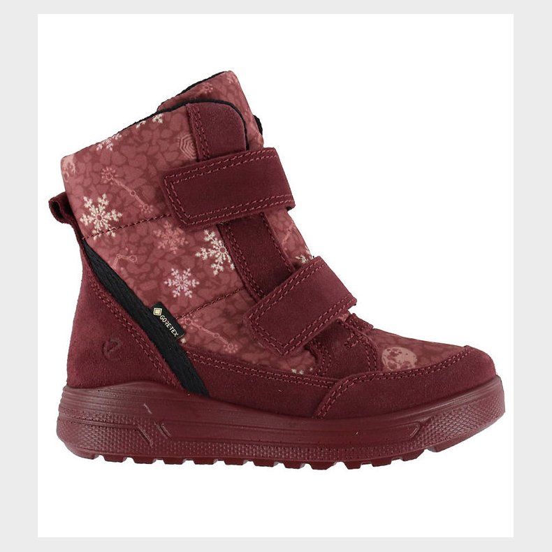 ECCO Vinterstvler - Urban Snow - Dark Ruby/Snowflake Print