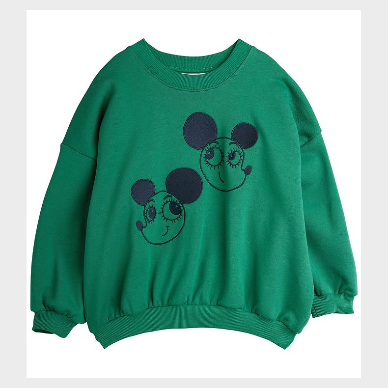 Mini Rodini Sweatshirt - Ritzratz - Grn