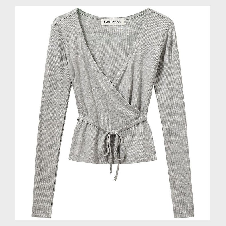 Sofie Schnoor Cardigan - Joodysy - Grey Melange