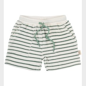 Petit Piao Sweatshorts - Frott - Pocket - Off white/green