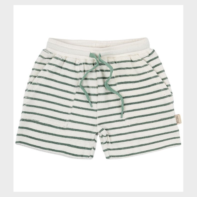 Petit Piao Sweatshorts - Frott - Pocket - Off white/green