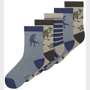 Name it Strmper - NmmNiel - 5-Pak - Delicioso/2x Blue Print + 1