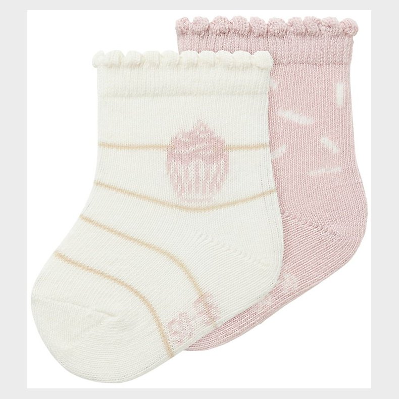 Name it Strmper - NbfNupcake - 2-Pak - Cloud Dancer/Burnished L