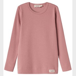 MarMar Bluse - Rib - Modal - Rose Parfait