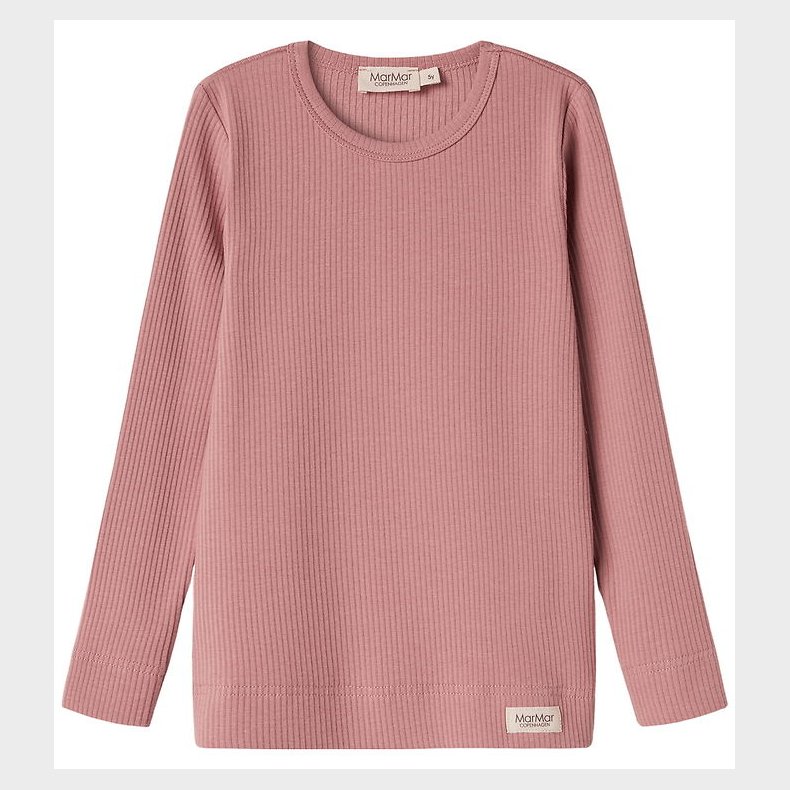 MarMar Bluse - Rib - Modal - Rose Parfait