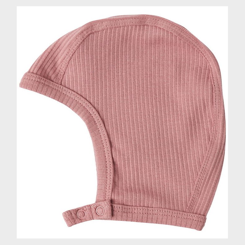 MarMar Babyhjelm - Rib - Modal - Rose Parfait