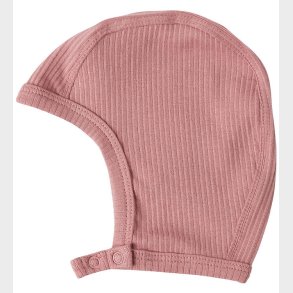 MarMar Babyhjelm - Rib - Modal - Rose Parfait