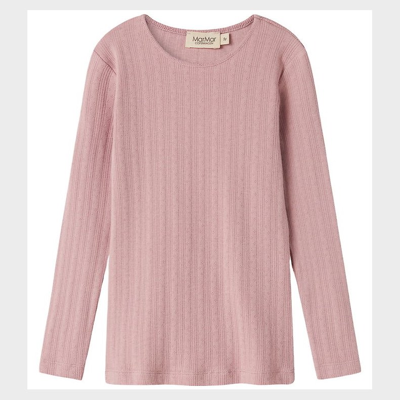 MarMar Bluse - Modal - Rib - Tamra - Soft Berry